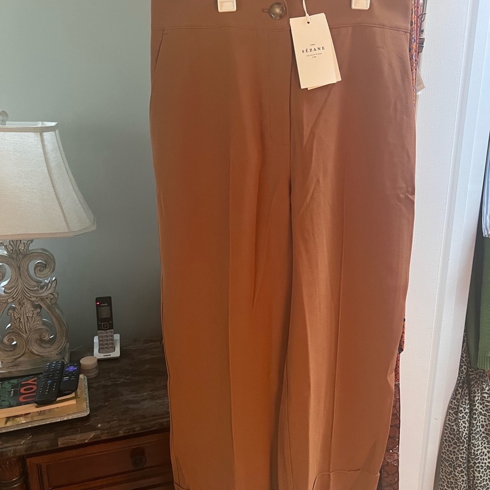 Sezane Tan Chinos for Women